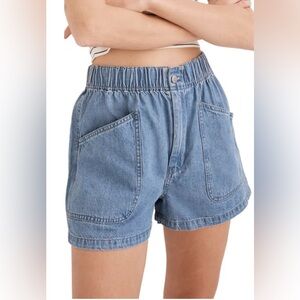 Madewell Denim Pull-On Utility Shorts